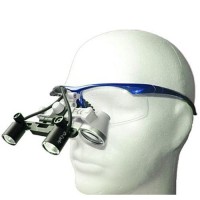 Бінокулярний збільшувач ECMG-2,5 x-RD ErgonoptiX мікро Галілея з освітлювачем D-Light Duo