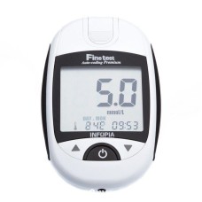 Глюкометр Infopia Fine test Auto-coding Premium + тест смужки Fine test 25 шт.