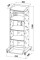Медичний столик ПАНОК 4 – 1200 ММ