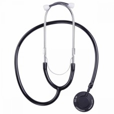 Стетоскоп із змінними діафрагмами, Sonus Flat Flex, чорний, Luxamed