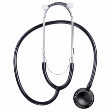 Стетоскоп двоголовий із змінними діафрагмами, Sonus-Flex, чорний, Luxamed