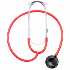 Стетоскоп двоголовий із змінними діафрагмами, Sonus-Flex, червоний, Luxamed