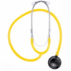 Стетоскоп двоголовий із змінними діафрагмами, Sonus-Flex, жовтий, Luxamed