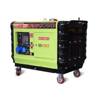 Генератор дизельний трифазний 5.6 кВт GenPower GDG 7000 TECX