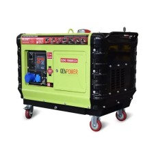 Генератор дизельний трифазний 5.6 кВт GenPower GDG 7000 TECX