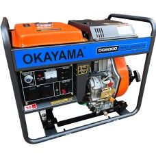 Генератор дизельний 7 кВт електростартер Okayama DG-8000