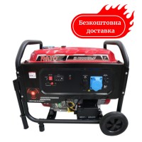 Генератор бензиновий 6 кВт електрозапуск R6000D-F