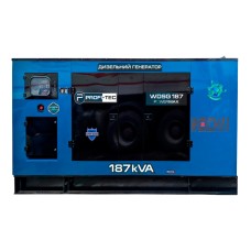 Генератор дизельний 150кВт PROFI-TEC WDSG187-3 Power MAX