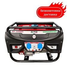 Генератор бензиновий 3.8 кВт із ручним стартером ALDO AP-3800G