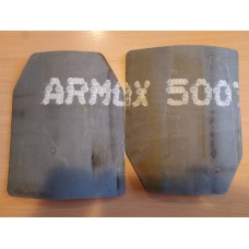 Бронепластина ARMOX-500T классc 4+ 250x300x7мм