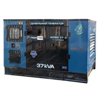 Генератор дизельный 30квт PROFI-TEC WDSG37-3 Power MAX