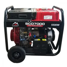 Генератор дизельний 5.5 кВт електростартер Vulkan SC7000TE