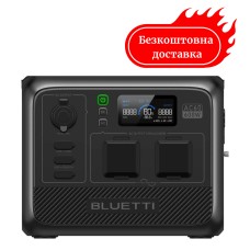 Зарядна станція Bluetti AC60 - 600 Вт - 403.2 Вт/рік - LiFePO4 Швидка зарядка