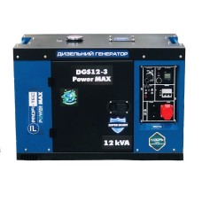 Генератор дизельний 12кВт із електростартером PROFI-TEC DGS12-3 Power MAX 220V