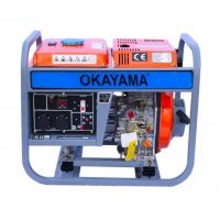 Генератор дизельний 4.8 кВт електростартер Okayama DG-5500