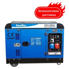 Генератор дизельний 8кВт з електростартером EnerSol SKDS-8EBAU