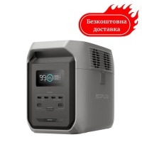 Зарядная станция ecoflow Delta 3 1500 - 1800 Вт - 1500 Вт·ч - lifepo4 - Быстрая зарядка -