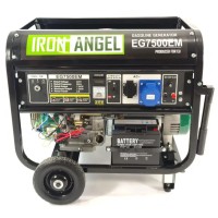 Генератор бензиновий 7.5 кВт Iron Angel EG 7500 EМ