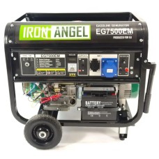 Генератор бензиновий 7.5 кВт Iron Angel EG 7500 EМ