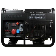 Генератор дизельний 11кВт електростартер Hyundai DHY 12000LE-3