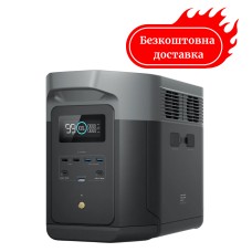 Зарядная станция ecoflow Delta 2 Max 2400 Вт-2048 Вт·ч Быстрая зарядка