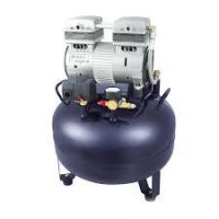 Компрессор медичний SR-050 (продуктивність 210 л/хв) з горизонтальним ресивером для трьох