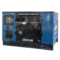 Генератор дизельний 24кВт PROFI-TEC WDSG30-3 Power MAX