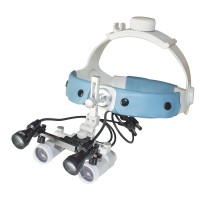 Бінокулярний збільшувач ECMP-4,0x-R ErgonoptiX мікро Призм з освітлювачем D-Light Duo