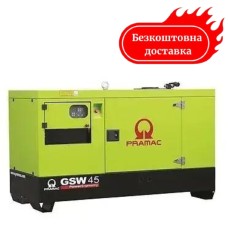 Генератор дизельний 38.4 кВт Pramac GSW45Р електростарт