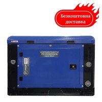 Генератор дизельный 10 квт с электростартером PROFI TEC PE-11000SSDE (220 В)