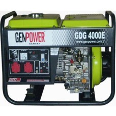 Генератор дизельний 3.2кВт GenPower GDG 4000 E