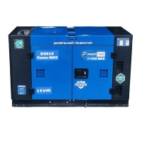 Генератор дизельний 12кВт із електростартером PROFI-TEC DGS15-3 Power MAX, 220V