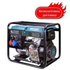 Генератор дизельный 6.5 квт Германия электрозапуск KS 8102HDE-1/3 ATSR (EURO II)