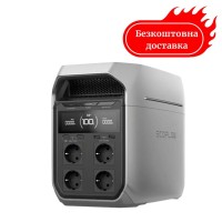 Зарядна станція EcoFlow Delta 3 Plus - 1800 Вт - 1024 Вт·год - LiFePO4 - Швидка зарядка -