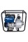 Мотопомпа для брудної води бензинова (110куб/рік) WETRON Hmax 30м Qmax