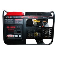 Генератор бензиновый 13 квт электростартер Senci SCSC15000