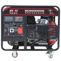 Генератор бензиновий 20 кВт електростартер Senci SC20000DE