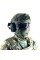 Комплект тактичний шолом Sestan-Busch Helmet BK-ACH-HC. Навушники Earmor з "Чебурашками". Олива. (M/L)