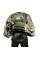 Комплект тактичний шолом Sestan-Busch Helmet BK-ACH-HC. Навушники Earmor з "Чебурашками". Олива. (M/L)