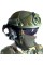 Комплект тактичний шолом Sestan-Busch Helmet BK-ACH-HC. Навушники Earmor з "Чебурашками". Олива. (M/L)
