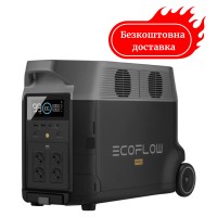 Зарядна станція EcoFlow 3кВт DELTA Pro / 3600 Вт / 3600 Вт ⋅ год / LiFePO4