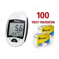 Глюкометр+тест смужки 100 шт. Fine test Auto-coding Premium