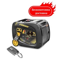 Генератор інверторний 3,3 кВт Firman SPS-3000ie/RC електро/дистанційний запуск
