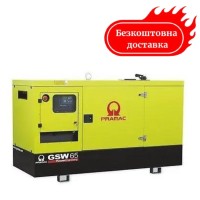 Генератор дизельный 52 квт Pramac GSW65D электро/дистанционный запуск