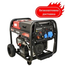 Генератор бензиновий зварювальний 5.5 кВт SC 200 A Senci електростартер