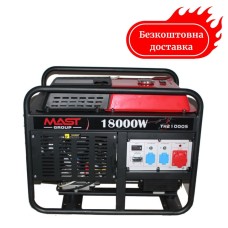 Генератор бензиновый 20 квт электрозапуск MAST YH21000S