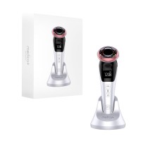 Микротоковый RF Lifting Массажер для лица Skin Lifting 7.0 White - EMS, LED