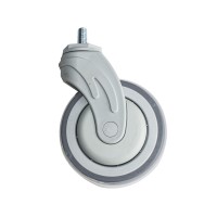 Ролик резина MW0084-I D=125 mm, М12х25, без тормоза