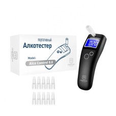 АЛКОТЕСТЕР – АЛКОМЕТР MEDICA+ ALCO CONTROL 8.0 (ЯПОНІЯ) + Комплект мундштуків для алкотестерів Medica+(40шт.)