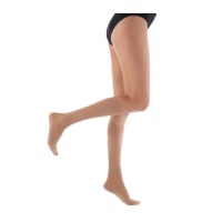 Гольфи медичні компресійні , без миска, 2 клас компресії, бежевого кольору, розмір 6